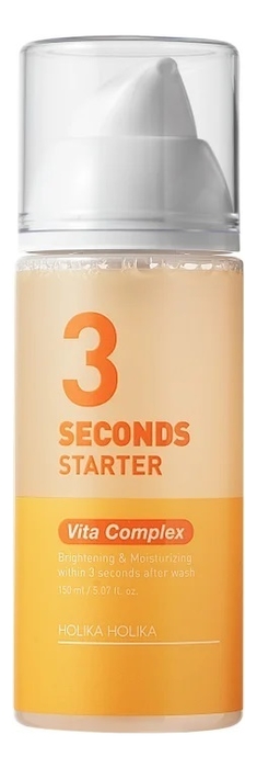 Сыворотка для лица витаминная 3 Seconds Starter Vita Complex 150мл сыворотка для лица коллагеновая 3 seconds starter collagen 150мл