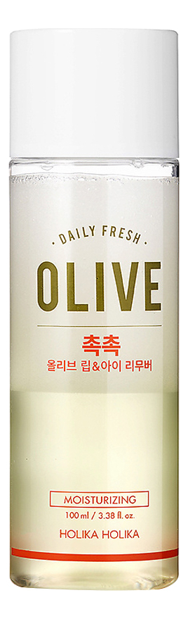 Средство для снятия макияжа Daily Garden Lip & Eye Remover Olive 100мл: Средство 100мл