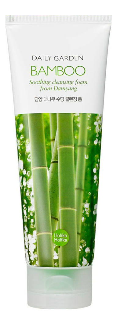 цена Очищающая пенка для лица Daily Garden Bamboo Soothing Cleansing Foam 120мл (бамбук)