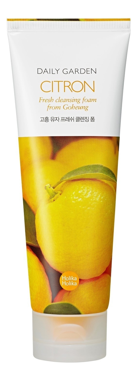 

Очищающая пенка для лица Daily Garden Cleansing Foam Citron 120мл (цитрус)