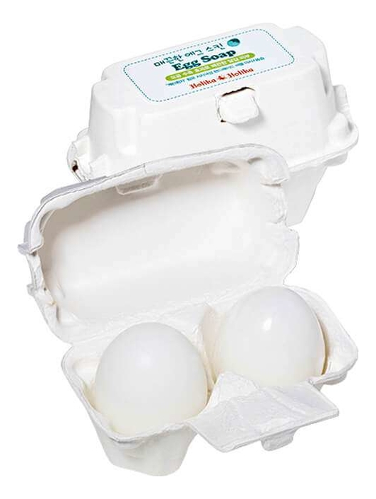 

Мыло-маска для очистки пор с яичным белком Egg Soap 2*50г