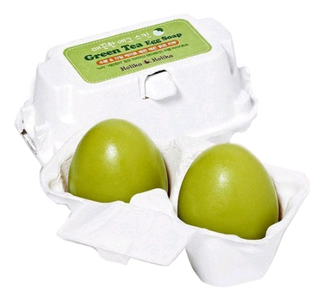 

Мыло-маска для лица с зеленым чаем Green Tea Egg Soap 2*50г