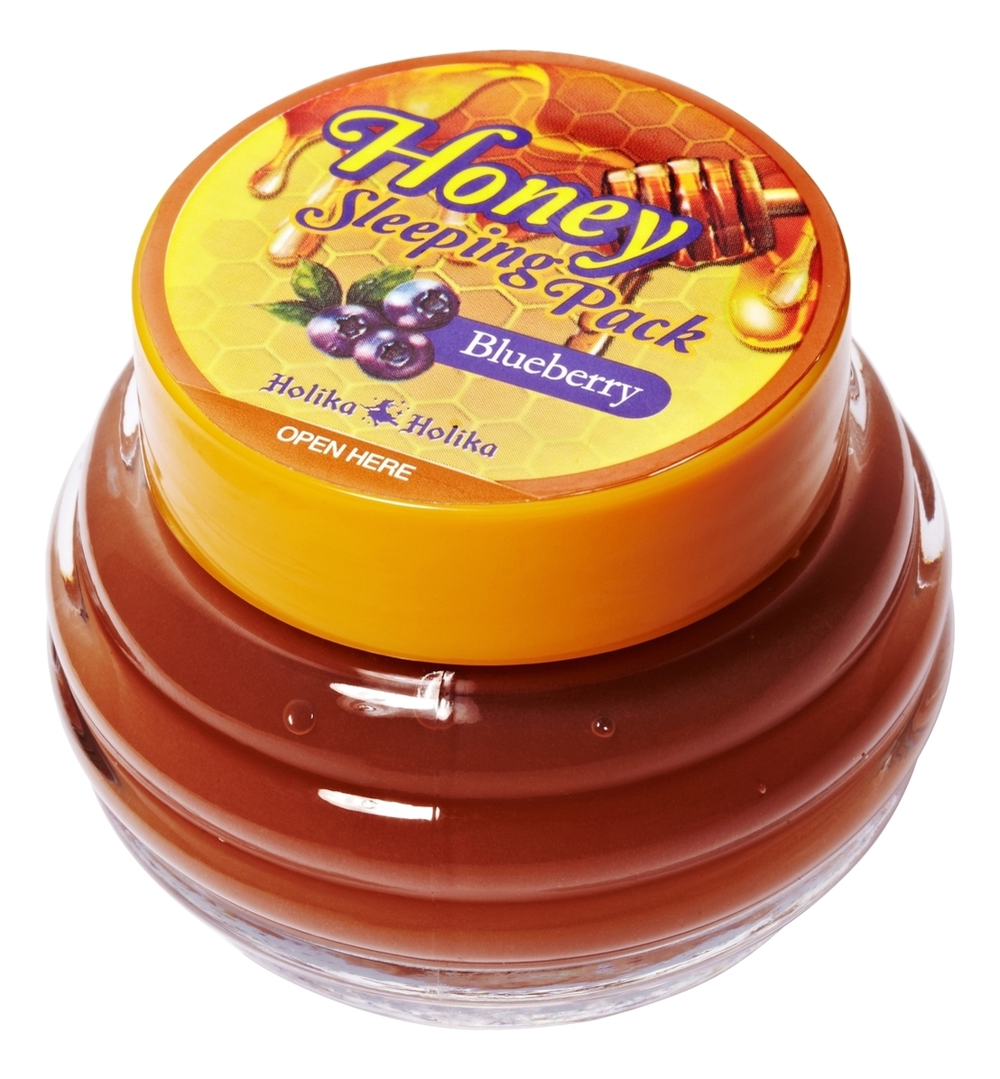 

Ночная медовая маска для лица с экстрактом голубики Honey Sleeping Pack Blueberry 90мл