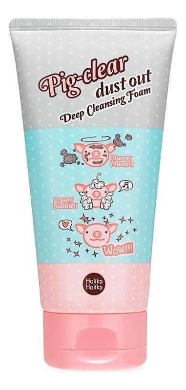

Очищающая пенка для лица Pig-Cear Dust Out Deep Cleansing Foam 150мл