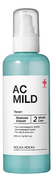 Очищающий тонер для лица Skin & AC Mild Clear Toner 200мл