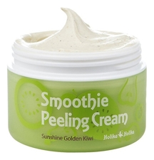 Holika Holika Отшелушивающий крем для лица Smoothie Peeling Cream Sunshine Golden Kiwi 75мл (киви)