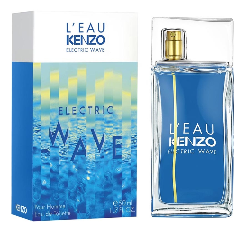 Купить L'Eau Par Kenzo Electric Wave Pour Homme: туалетная вода 50мл