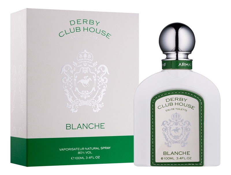 

Derby Club House Blanche: туалетная вода 100мл, Derby Club House Blanche