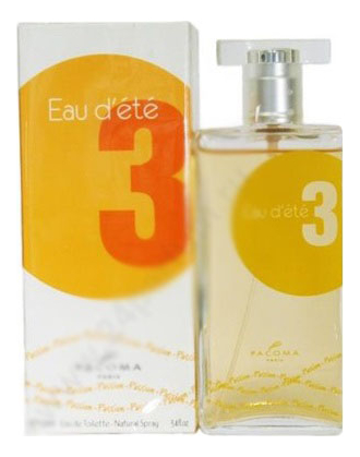 

Pacoma Eau d'Ete 3: туалетная вода 100мл, Pacoma Eau d'Ete 3