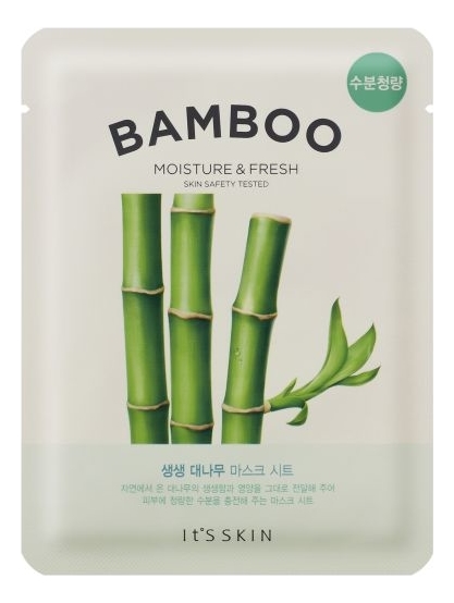 Купить Тканевая маска для лица с экстрактом бамбука The Fresh Mask Sheet Bamboo 20мл, It's Skin