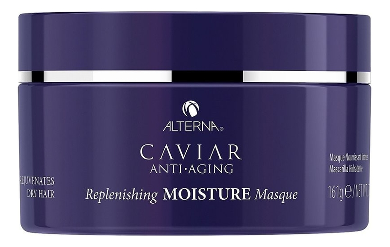 Маска для волос с экстрактом икры Caviar Anti-Aging Replenishing Moisture Masque 161г интенсивная омолаживающая маска люкс для волос с экстрактом черной икры miriamquevedo extreme caviar intensive anti aging luxe masque