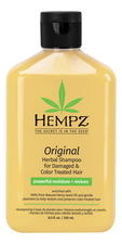 Hempz Увлажняющий шампунь для поврежденных волос Original Herbal Shampoo For Damaged & Color Treated Hair