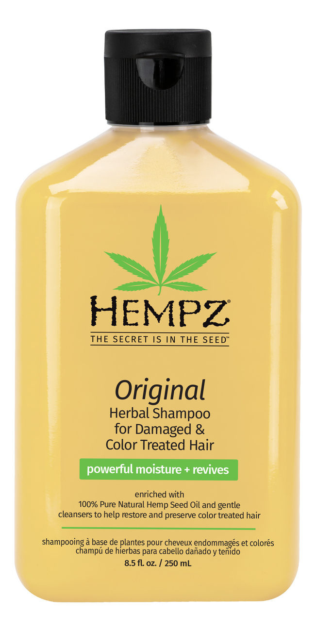 Увлажняющий шампунь для поврежденных волос Original Herbal Shampoo For Damaged  Color Treated Hair 250мл (оригинальный): Шампунь 250мл