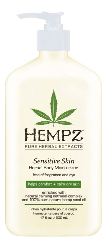 Увлажняющее молочко для тела Sensitive Skin Herbal Body Moisturizer 500мл