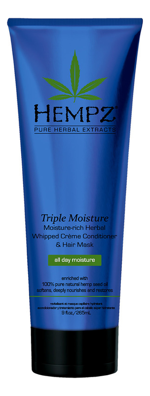 

Кондиционер для волос Triple Moisture Replenishing Conditioner: Кондиционер 265мл, Кондиционер для волос Triple Moisture Replenishing Conditioner