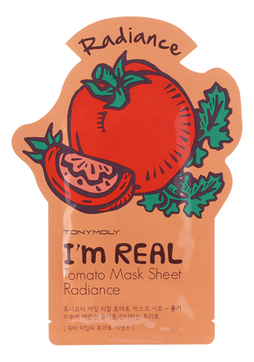 Тканевая маска для лица с экстрактом томата I'm Real Tomato Mask Sheet 21мл
