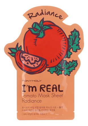 Тканевая маска для лица с экстрактом томата I'm Real Tomato Mask Sheet 21мл