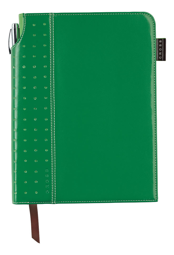 

Записная книжка Journal Signature A5 (250 страниц в линейку + ручка) зеленая