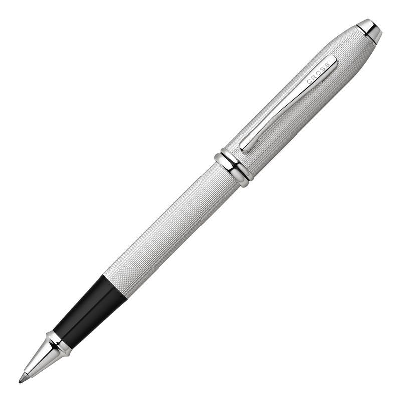 

Роллерная ручка Selectip Townsend (серебристая с алмазной гравировкой)