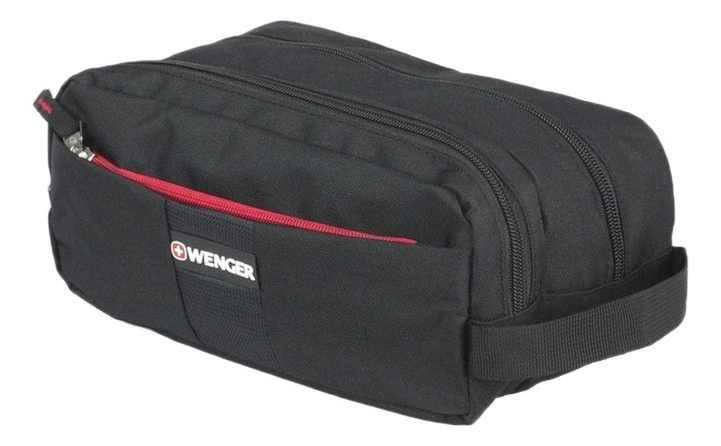 

Несессер два отделения на молнии (черный)