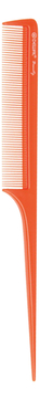 Расческа Beauty с пластиковым хвостиком 20,5см (оранжевая)
