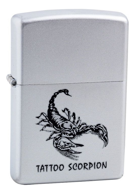 

Зажигалка бензиновая 205 Tattoo Scorpion