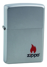 Zippo Зажигалка бензиновая Satin Chrome 205 ZIPPO