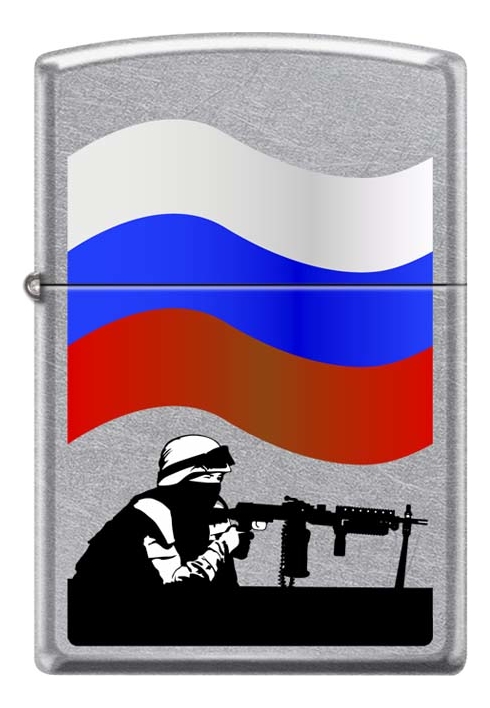 

Зажигалка бензиновая 207 Russian Soldier