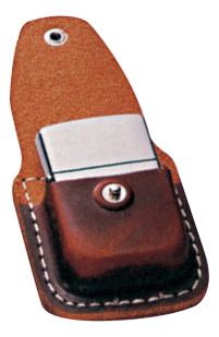 Чехол для зажигалки с металлическим фиксатором (коричневый) от Randewoo