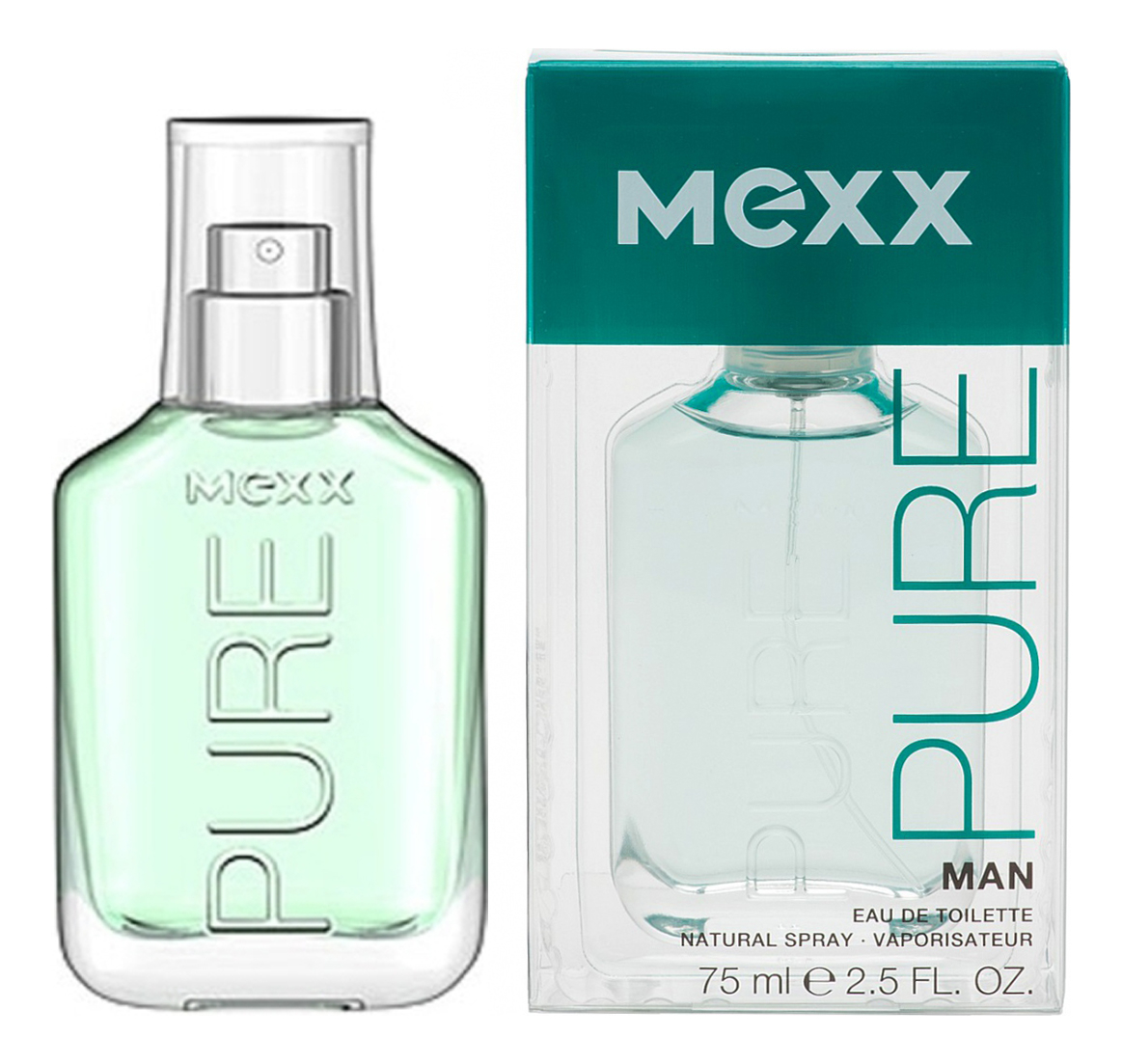 

Mexx Pure him: туалетная вода 75мл, Mexx Pure Him