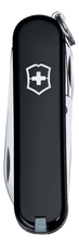 Victorinox Нож-брелок SD 58мм 7 функций (черный)