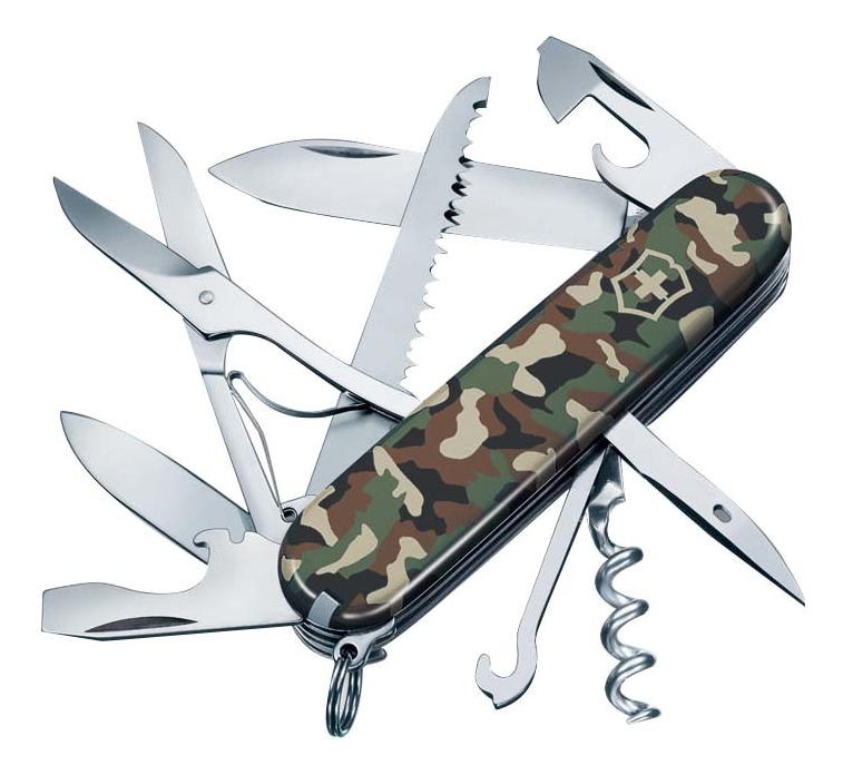 

Нож перочинный Huntsman 91мм 15 функций (камуфляж)
