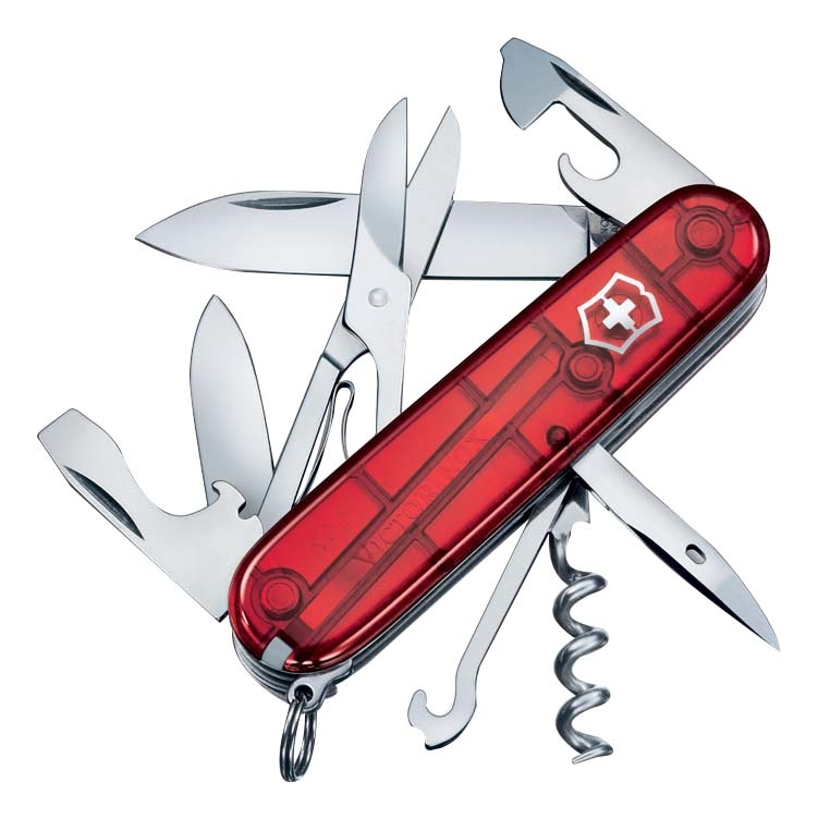 

Нож перочинный Climber 91мм 14 функций 1.3703.T