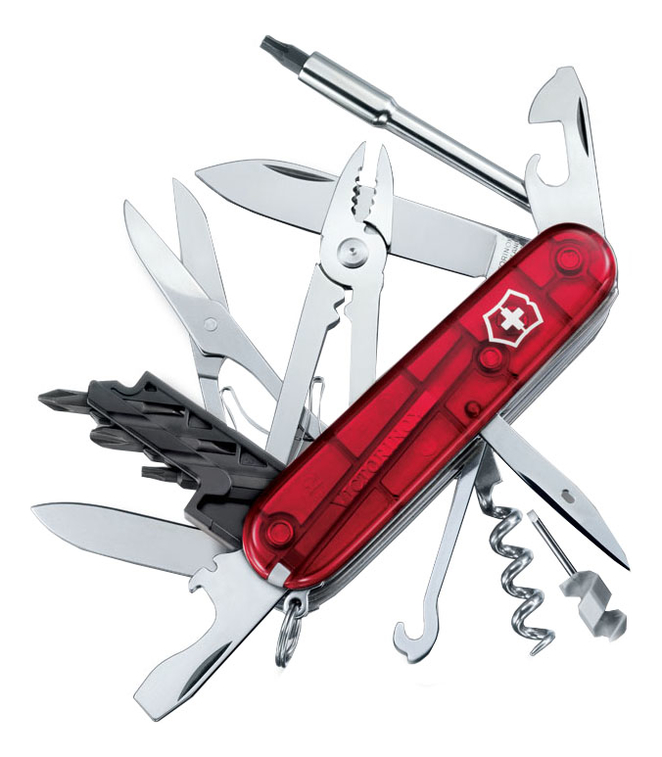 

Нож перочинный Cybertool 34 91мм 32 функции 1.7725.T