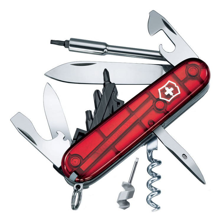 

Нож перочинный Cybertool 29 91мм 27 функций 1.7605.T