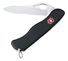 Victorinox Нож перочинный Sentinel Clip 111мм 5 функций с фиксатором лезвия (черный)
