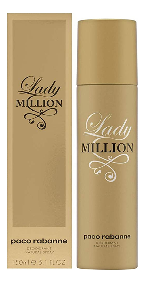 Lady Million: дезодорант 150мл