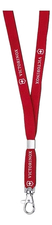 Victorinox Шнурок на шею с карабином (красный)
