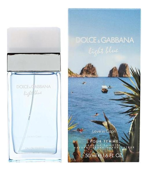 

Light Blue Love in Capri: туалетная вода 50мл, Light Blue Love In Capri