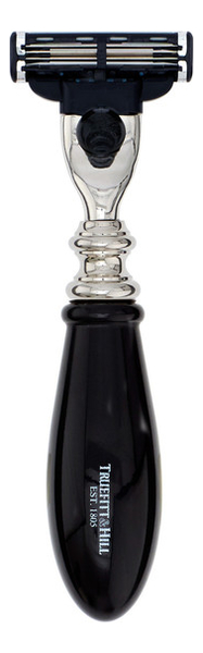 

Станок для бритья Faux Ebony Regency Mach III (эбонит с хромом)