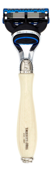 Станок для бритья Faux Ivory Wellington Fusion (слоновая кость с хромом) от Randewoo