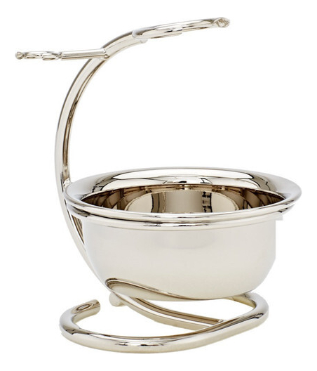 

Подставка для станка и кисти с чашей Razor and Brush Stand with Bowl Chrome