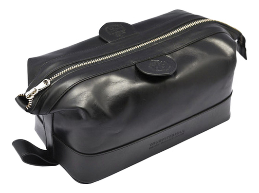 

Косметичка на молнии Gentleman's Wash Bag (черная)