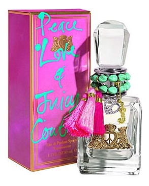 Peace Love & Juicy Couture: парфюмерная вода 50мл viva la juicy gold couture