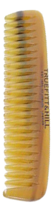Мужская расческа для усов и бороды Small Mastache Horn Comb HSC (рог, 9см)
