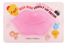 Tony Moly Маска для губ Kiss Kiss Lovely Lip Patch 9г