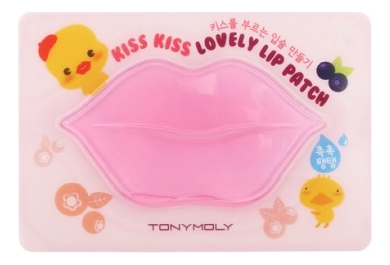 Маска для губ Kiss Kiss Lovely Lip Patch 9г патчи для губ tony moly kiss kiss lovely lip patch 10 гр