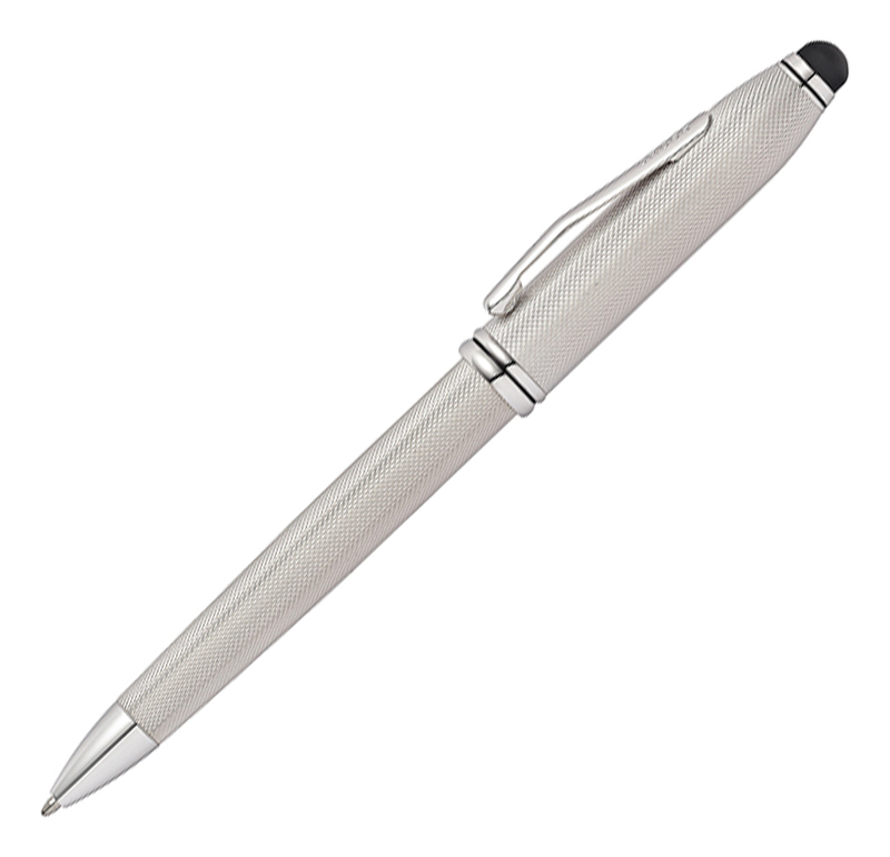 

Шариковая ручка Townsend Stilus со стилусом 8мм (серебристая)