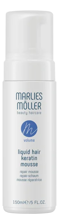 

Мусс восстанавливающий структуру волос Volume Liquid Hair Keratin Mousse 150мл