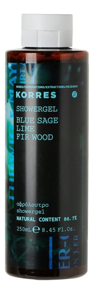 Гель для душа Showergel Blue Sage Lime Fir Wood 250мл